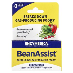 Enzymedica, BeanAssist®, 30 капсул