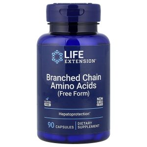 Life Extension, аминокислоты с разветвленной цепью, 90 капсул