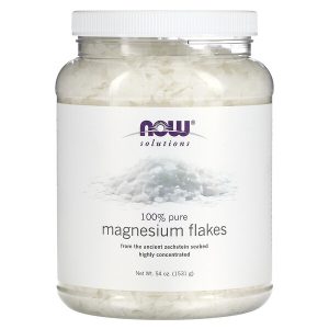NOW Foods, Solutions, хлопья из 100% чистого магния, 1531 г (54 унции)