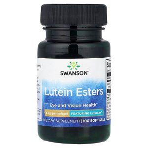 Swanson, эфиры лютеина, 6 мг, 100 капсул