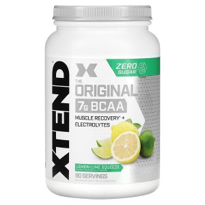 XTEND, добавка с 7 г BCAA, со вкусом лимона и лайма, 1,22 кг (2,68 фунта)