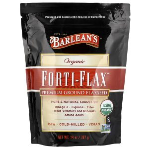Barlean's, Organic Forti-Flax, молотое льняное семя премиального качества, 397 г (14 унций)