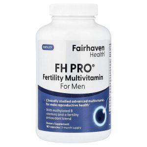 Fairhaven Health, FH Pro®, мультивитамины для поддержки фертильности, для мужчин, 180 капсул