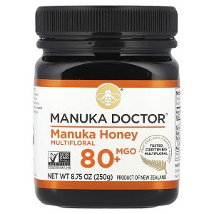Manuka Doctor, мед манука из разнотравья, MGO 80+, 250 г (8,75 унции)